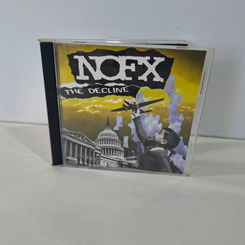 NOFX The Decline EP (CD) 1999 Punk Rock  - Clear CD Disc - Image 2 of 4