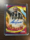 /50 Alan Shearer 2026 Topps Finest Soccer Premier Moments 260goal Gold Ref. Auto