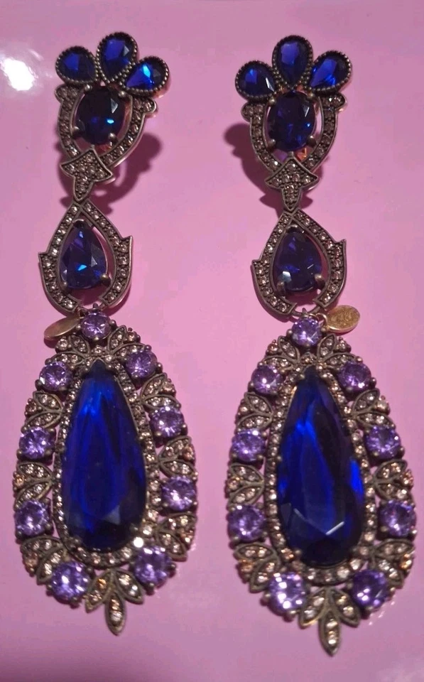  Ralph Lauren Long Drop Chandelier Earrings - Image 4 of 4