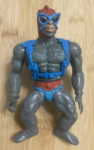 Stratos MOTU 1982 He-Man Masters of the Universe Vintage Blue Jetpack