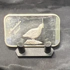 Mountain Quail, The Justice Mint, 1 Troy oz .999 Silver Bar
