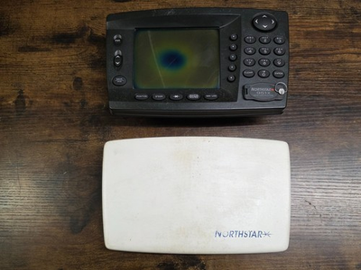 #ad Northstar 951X FOR PARTS GPS Navigator Display Head Chart Navigator Fishing $25.00