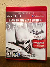 Batman: Arkham City (Sony PlayStation 3, 2012) Game of the Year, Greatest Hits