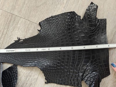 Genuine crocodile skin, Italian genuine crocodile leather, exotic