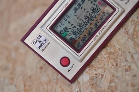 Nintendo Game & Watch CHEF FP-24 Wide Screen Console retro Game