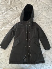 Gap Kids Size Small Waterproof Parka Winter Coat Faux Fur Lined Hood VERY WARM 