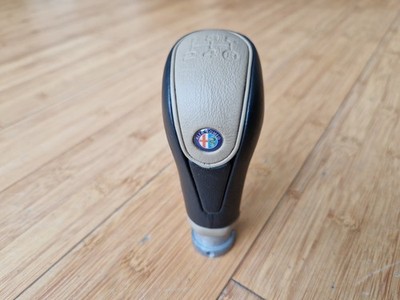 Schalthebel Knauf für Alfa Romeo 146 157 5 Gang Handschaltung Leder 2 Ton