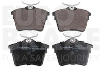 Eurobrake BremsbeläGe BremsklöTze FüR Peugeot 407 SW 6E_ 2.0 Hdi 135 5502223745