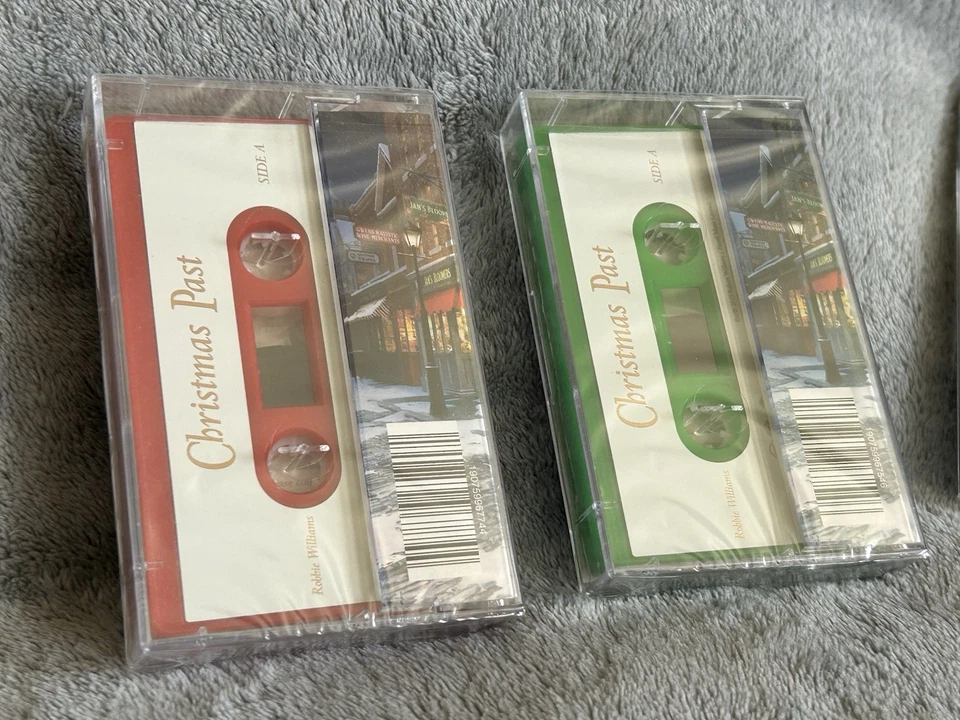 ROBBIE WILLIAMS The Christmas Present CASSETTE Red + Green NEW SEALED + CD - Image 4 of 4