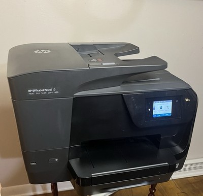 HP OfficeJet Pro 8710 Wireless Inkjet Printer M9L66A Fax Scan Copy All-In-One
