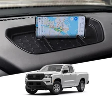 Black Dashboard Storage Tray Console Organizer Box For Nissan Frontier 2022-24