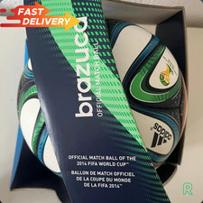 Brazuca 2014 Official Match Ball FIFA World Cup Brazil Thermal Soccer Size 5