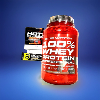 (37,93 /kg)Scitec Nutrition 100%Whey Protein Professional 920g+2 Proben