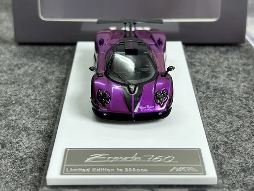 HKM 1:64 Pagani Zonda 760 Roadster Super Racing Diecast Model Car Collection - Picture 16 of 27
