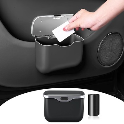 HOLDCY Car Trash Can, Waterproof Multi Functional Auto Trash Bin for Door/Con...
