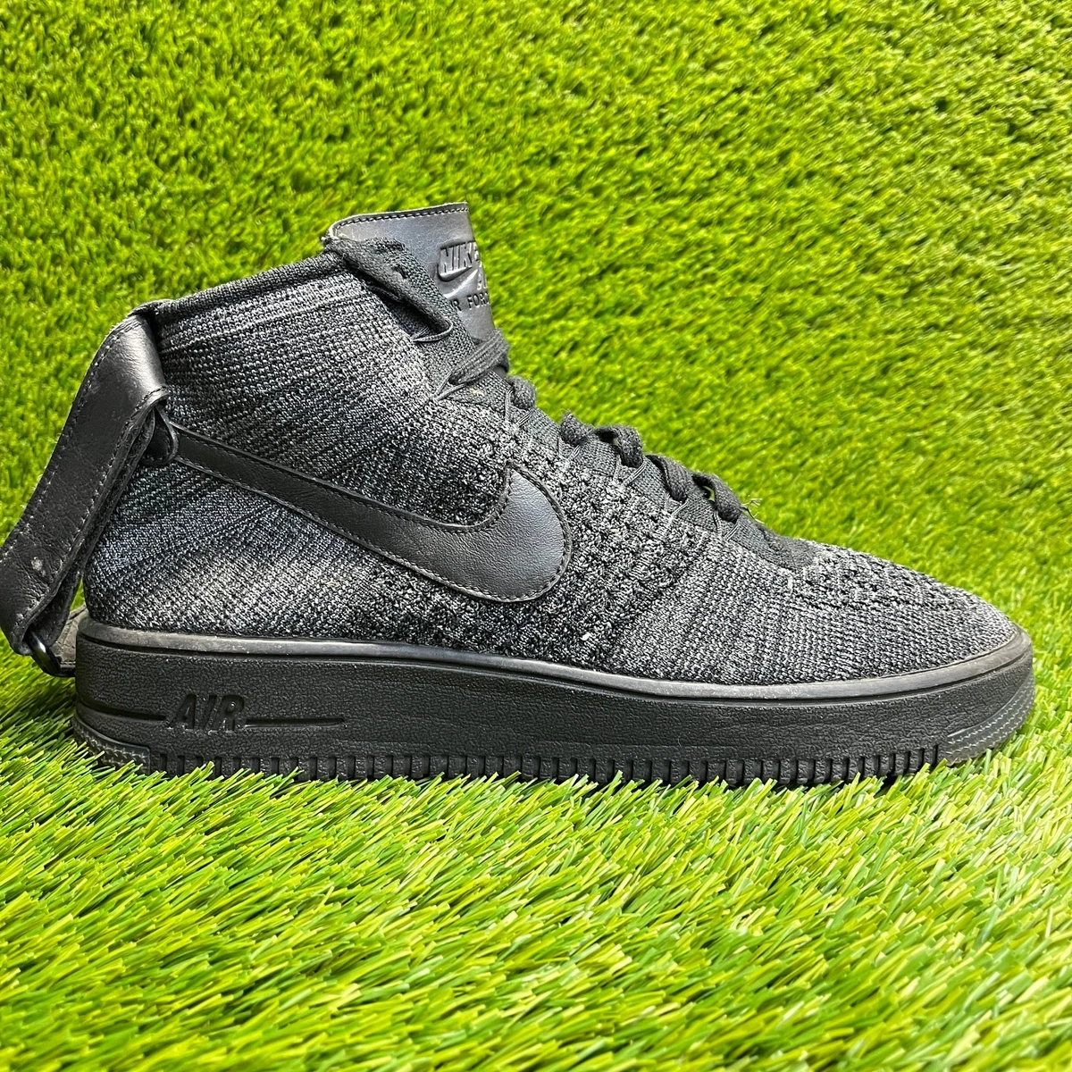 Nike Air Force Ultra Flyknit Mid Black