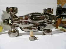 Lionstone Platinum #40 STP Indy 500 Racecar Decanter VERY RARE