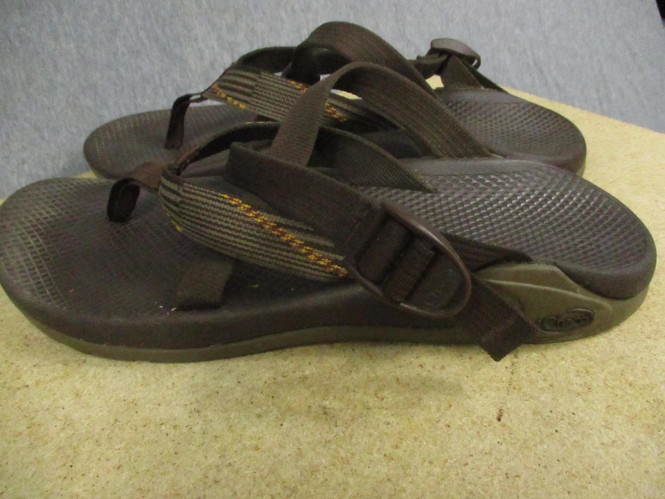 Chaco Sandals Mens Size 13 Brown Z/2 Toe Loop Adjustable Strap EcoTread J103017 - Image 3 of 4