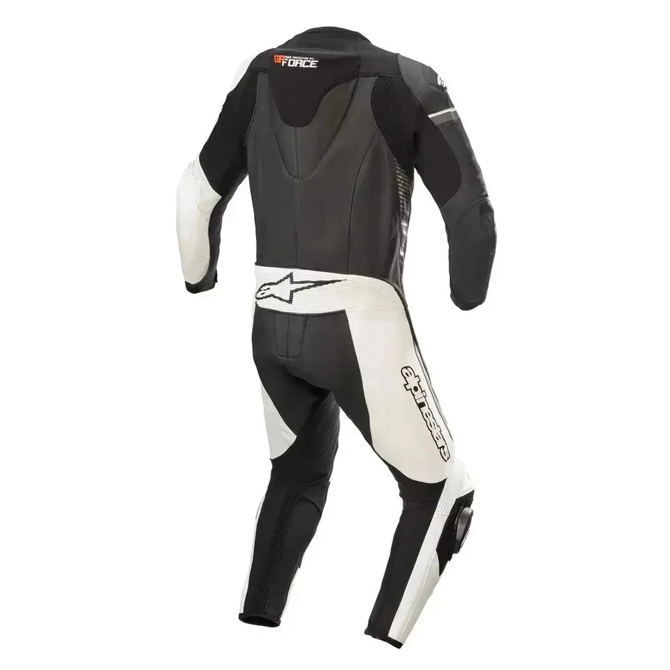 ALPINESTARS GP FORCE PHANTOM MOTORBIKE ONE PIECE LEATHER RACE SUIT BY TRICORE - Imagen 2 de 4