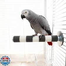 AOTU Bird Perch Natural Sandstone Parrot Perch Bird Perches for Cage  Durable...