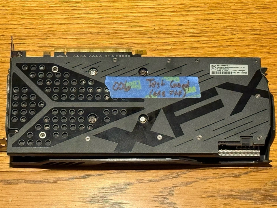 XFX AMD Radeon RX 480 GDDR5 8GB Graphics Card (one fan works) tested - Image 4 of 4