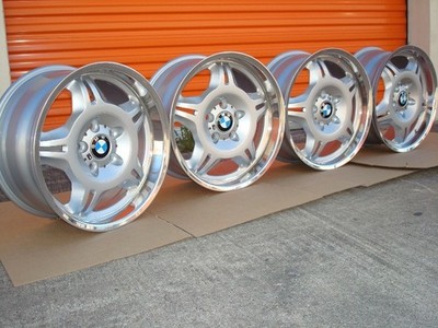 BMW Genuine 17 E36 M3 Forged LTW #24 OEM Wheels Polish Lips E30 M3 Z3 M5 BBS HRE