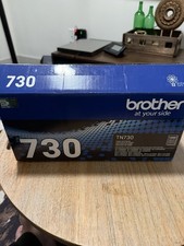 Brother Genuine TN730 Black Standard Yield Toner TN-730 Sealed Cartridge