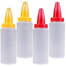 4 Pcs Multi-function Icing Bottle Small Cake Decorating Squeeze Bottles