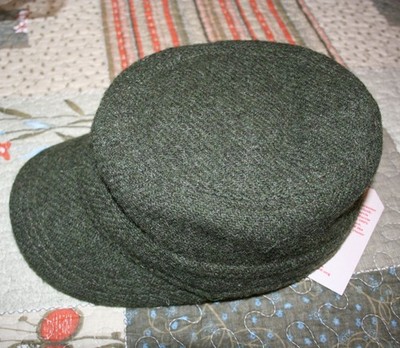 Sterkowski Harris Tweed Wool Patrol Cap Beautifully Crafted  in Poland. 54cm S
