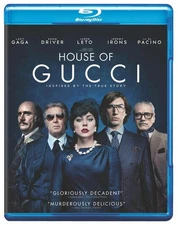 House of Gucci Blu-ray  NEW