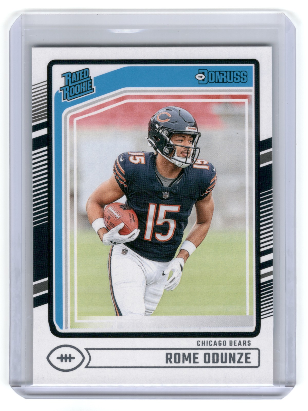 2024 Donruss #309 Rome Odunze Press Proof Red