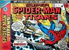 SUPER SPIDER-MAN and the TITANS #204 Jan. 5th 1977 Vintage UK Marvel Comic VGC+