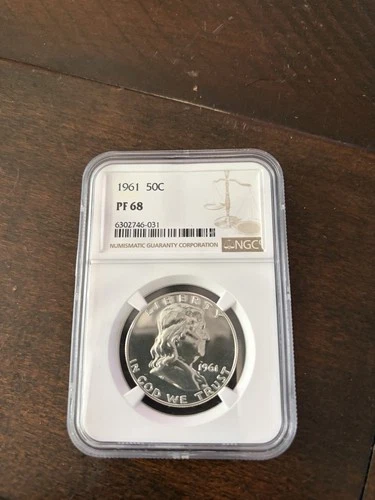 1961 50C (Proof) Franklin Half Dollar