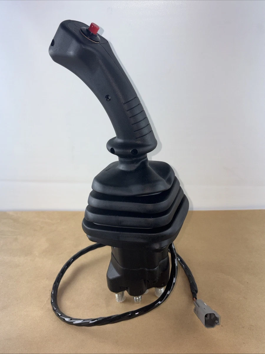 Industrial Hydraulic Joystick Control Lever 6-Port w/ Red Button 130510 C300 photo 1