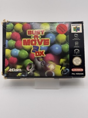 N64 Nintendo 64 Bust-A-Move 3 DX mit OVP und Anleitung EUR
