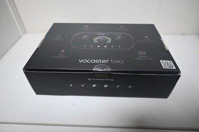 Focusrite Vocaster Two USB-C Podcasting Audio Interface