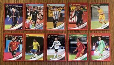 10 - 2018-19 Panini Donruss Red PRESS PROOF Soccer Cards NACHO FIRMINO KROOS