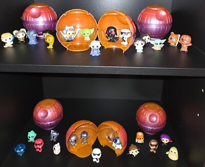 Ultra Rare Doorables 2024 SDCC - Entire Set Including Sans Helmet Darth Vader