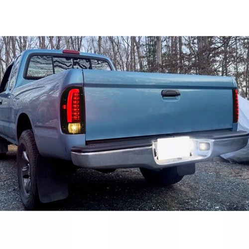 For Toyota Tacoma 1995-2000 LED Smoke Replacement Tail Lights Driver & Passenger - Picture 9 of 19