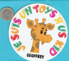 Autocollant.  Jouets. TOYS R'US