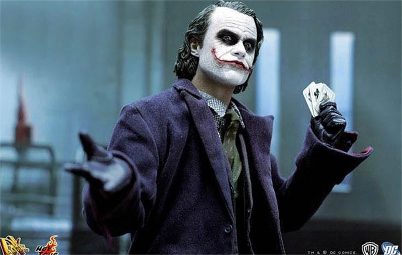 Batman:The Dark Knight Joker Cosplay Terror Resin Mask Halloween Party Prop  - Image 4 of 4