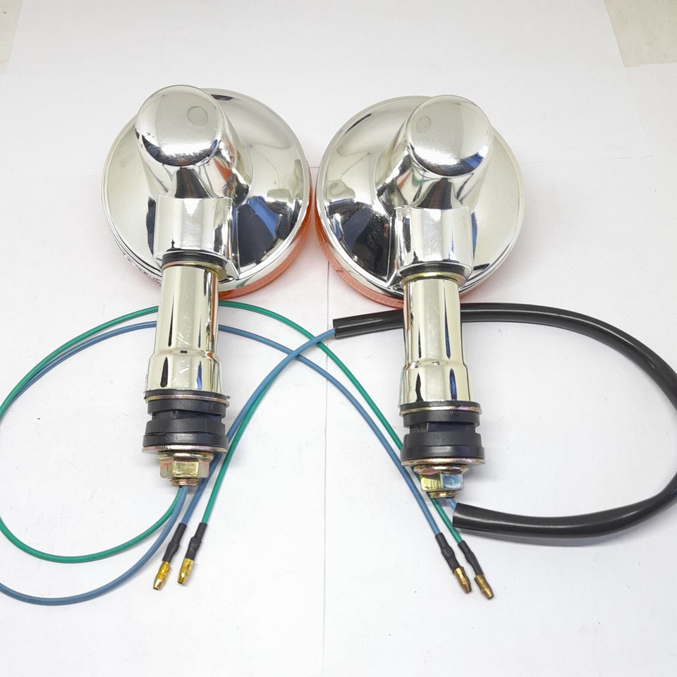 2Pcs Turn Signal Winker Fit For Suzuki GT100 TS185 TS250 TS125 TS100 ...