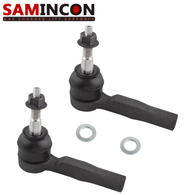 2pcs for 2010-2017 Chevrolet Equinox GMC Terrain Front Outer Tie Rod Ends