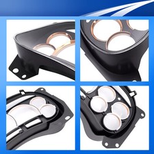 Chrome Instrument Cluster Lens Cover For Tahoe Suburban Sierra Silverado 03-2007 gallery