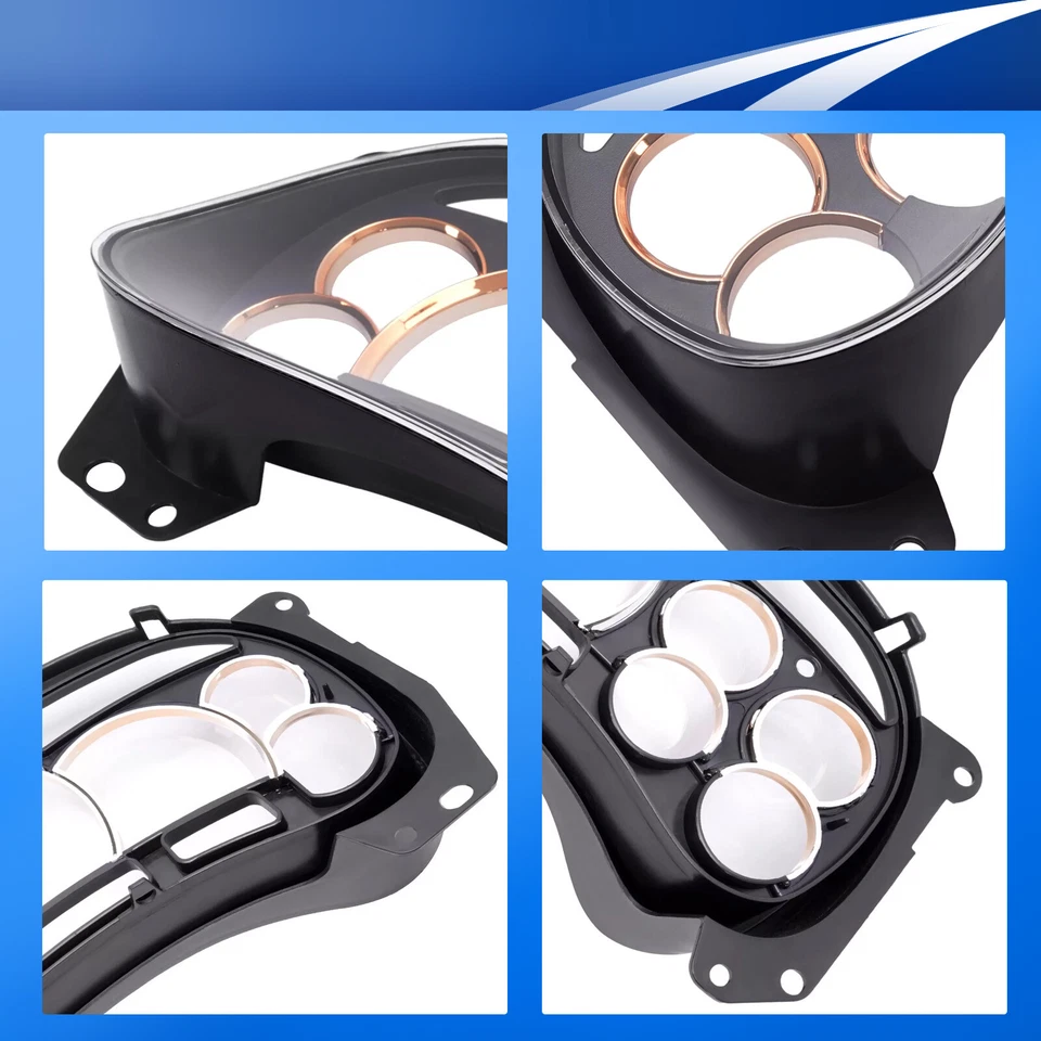 Cubierta de lente de grupo calibre para Chevrolet Silverado y GMC Sierra 1500-3500 2003-07 Foto 3 de 4