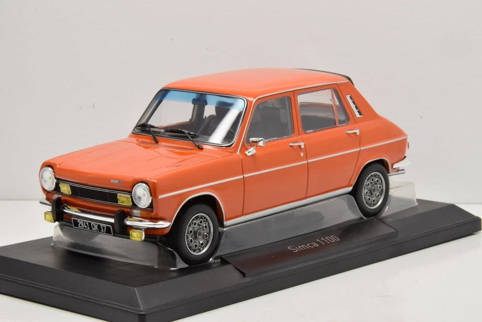 SIMCA 1100 TI 1974 SUMATRA RED NOREV 1/18 NEUVE EN BOITE - Photo 3/4