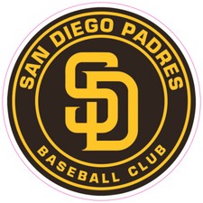 San Diego Padres Vinyl Decal Sticker Car Truck Bumper Tumbler Mug