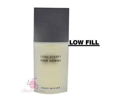 L'eau D'issey Pour Homme by Issey Miyake Cologne for Men 4.2oz /125 ml EDT Spray