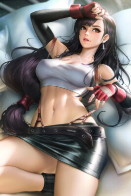 Tifa Lockhart Final Fantasy Stars Poster Decor Wall Art Print - POSTER 20x30