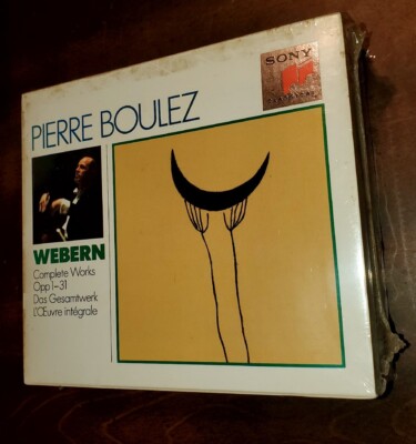 Anton Webern: Complete Works (3 CDs, 1991, Sony Music Distribution) New Sealed 
